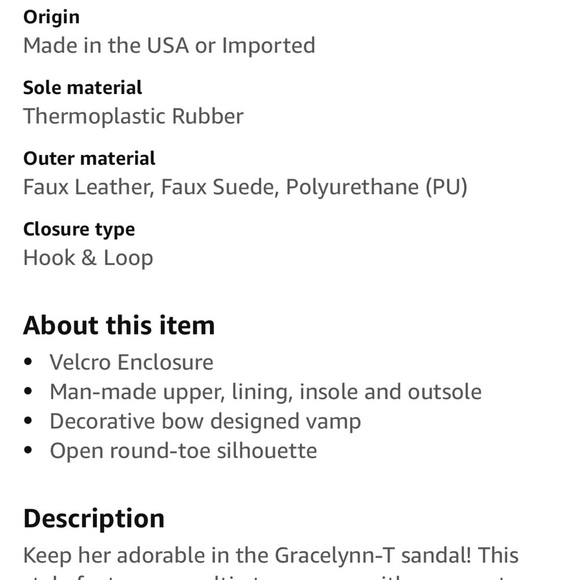 Blowfish Malibu‎ White and Pink Kids Sandals with Bow NEW Size 6 girls - Picture 13 of 14